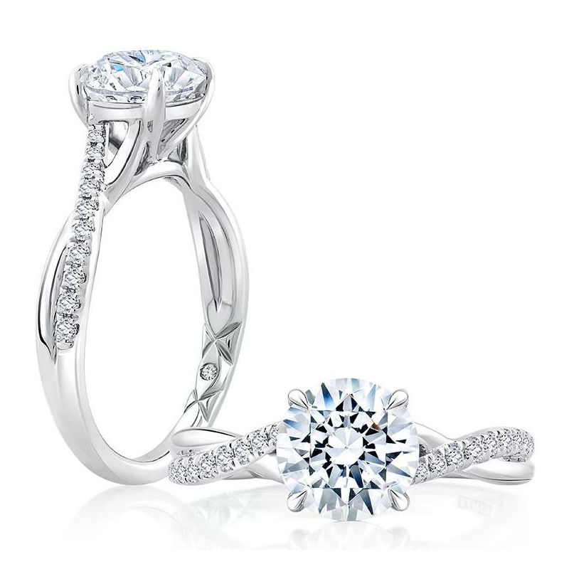 A.Jaffe Classics Collection Cathedral Style Twist