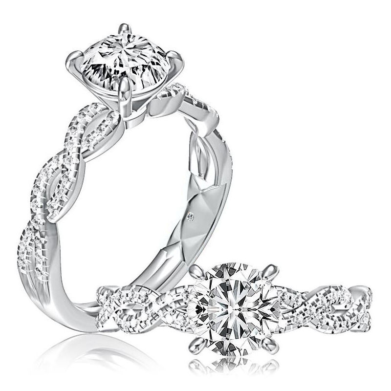 A.JAFFE Engagement Ring MECRD2736/177D A.JAFFE Engagement Ring MECRD2736/177D