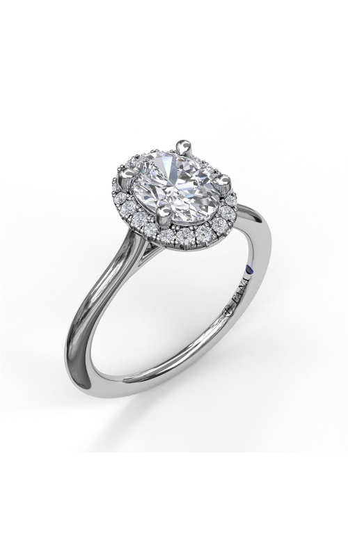 A.JAFFE  Engagement Ring BE128SB/123