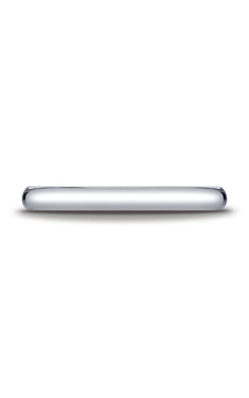 2.5mm Plain Polished Oval Wedding Band