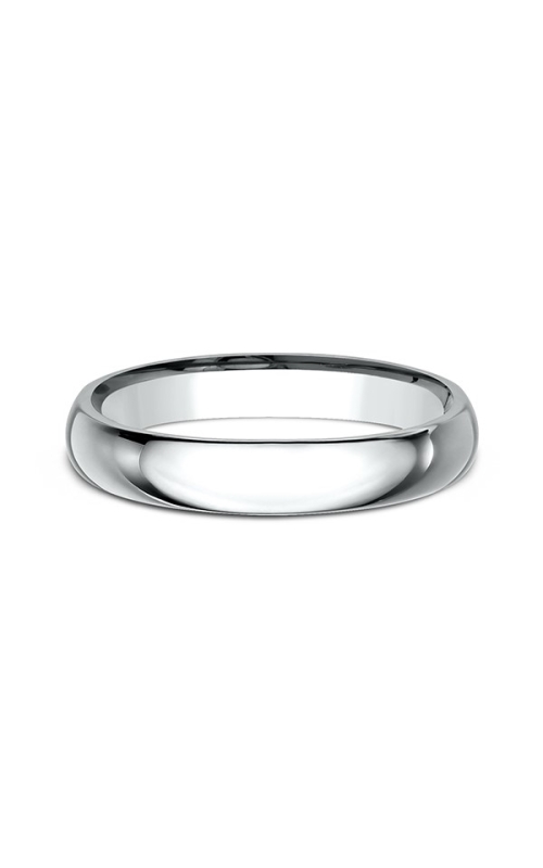 3mm Plain Polished Comfort Fit Wedding Band