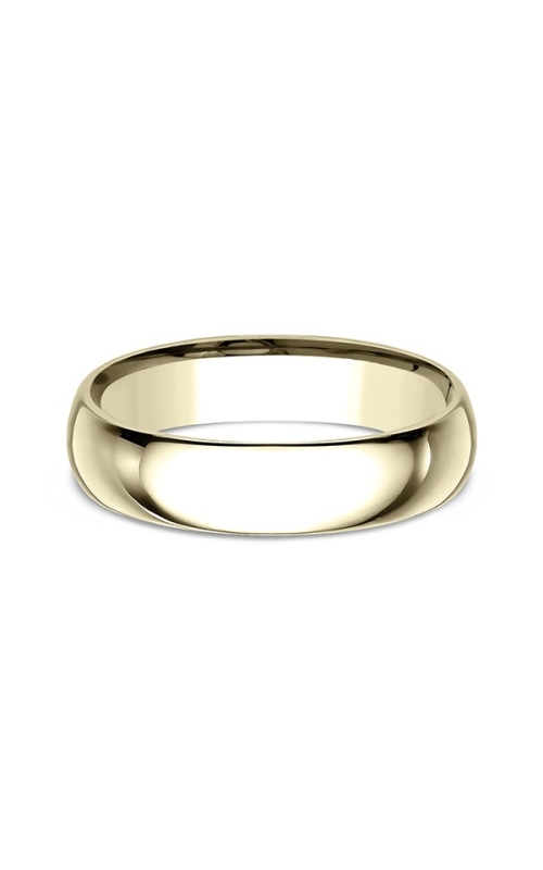 5mm Plain Polished Comfort Fit Wedding Band