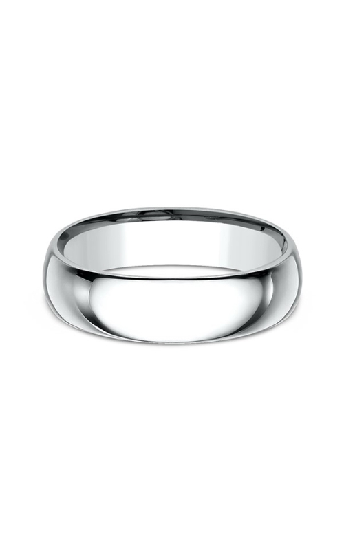 6mm Plain Polished Comfort Fit Wedding Band
