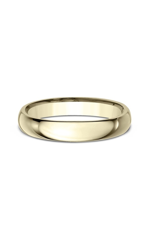 4mm Plain Polished Comfort Fit Wedding Band