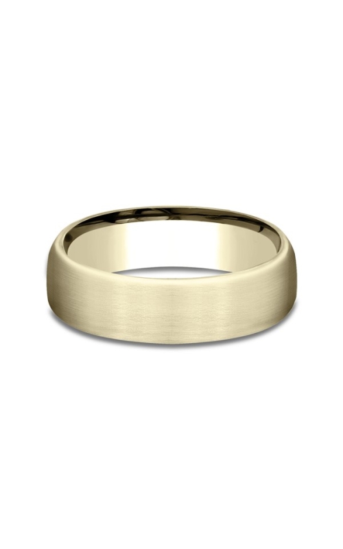 6.5mm Satin Finish Euro Comfort Fit Wedding Band