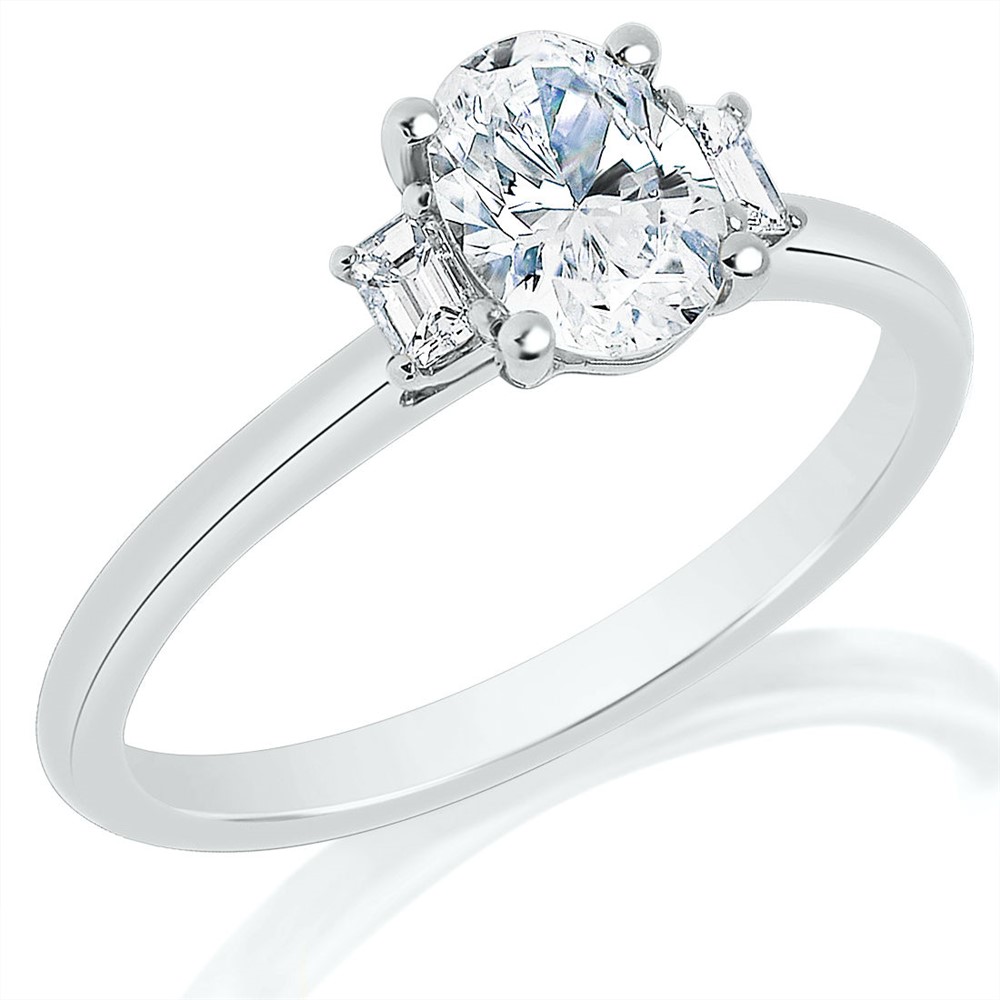 Classique Creations Engagement Ring Z2471V7.0X5.0W4 Classique Creations Engagement Ring Z2471V7.0X5.0W4