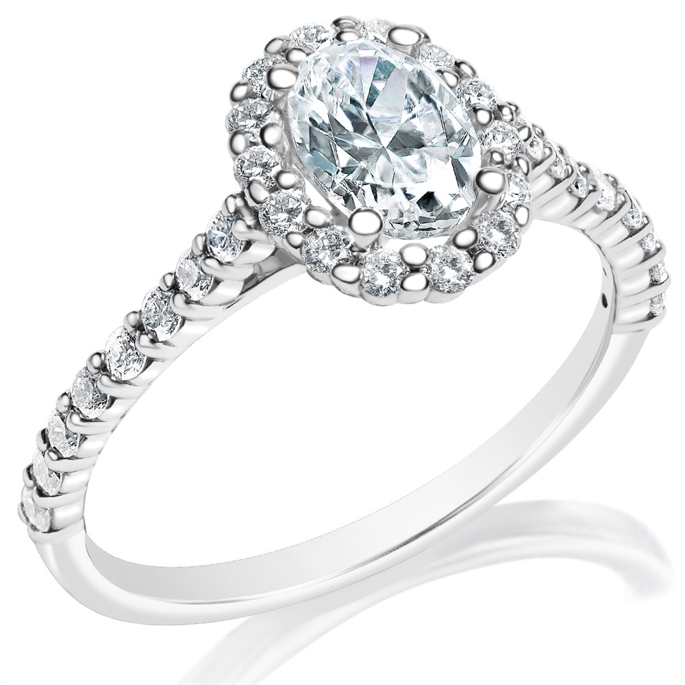 Classique Creations Engagement Ring Z1638VV7.0X5.0W4 Classique Creations Engagement Ring Z1638VV7.0X5.0W4