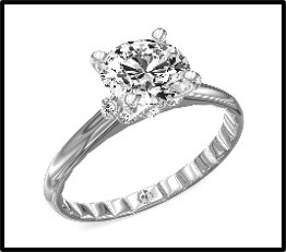 CrownRing Engagement Ring UVH2919W-200A CrownRing Engagement Ring UVH2919W-200A