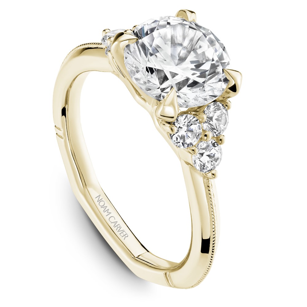 CrownRing Engagement Ring A023-01YS-FCYA CrownRing Engagement Ring A023-01YS-FCYA