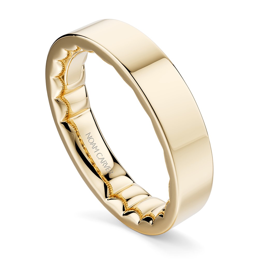 CrownRing Wedding Band LUST009-01YM4 CrownRing Wedding Band LUST009-01YM4