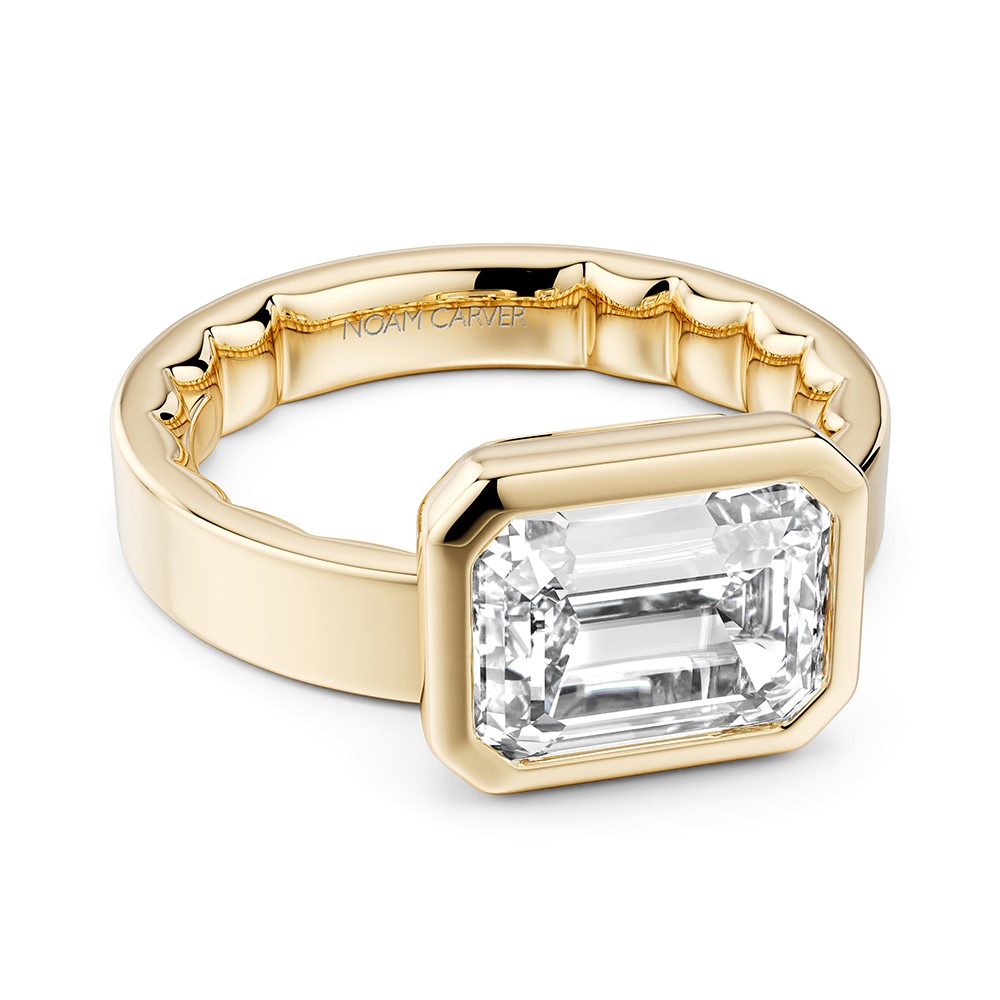 CrownRing Engagement Ring LU023-03YM35-A CrownRing Engagement Ring LU023-03YM35-A
