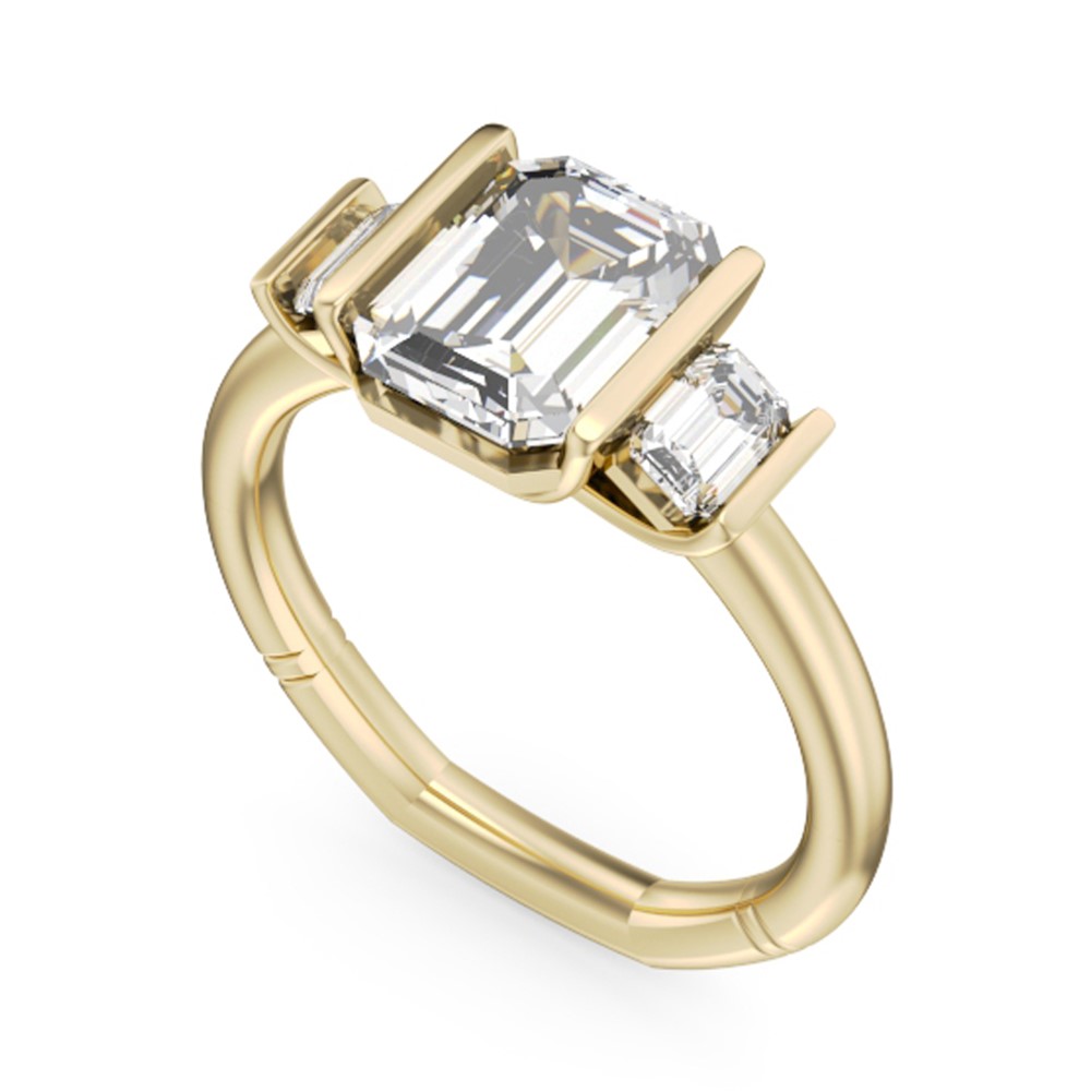 CrownRing Engagement Ring A140-01YS-FCYA CrownRing Engagement Ring A140-01YS-FCYA