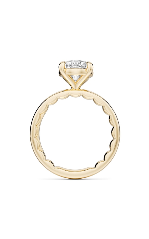 CrownRing  Engagement Ring LU001-01YM22-A