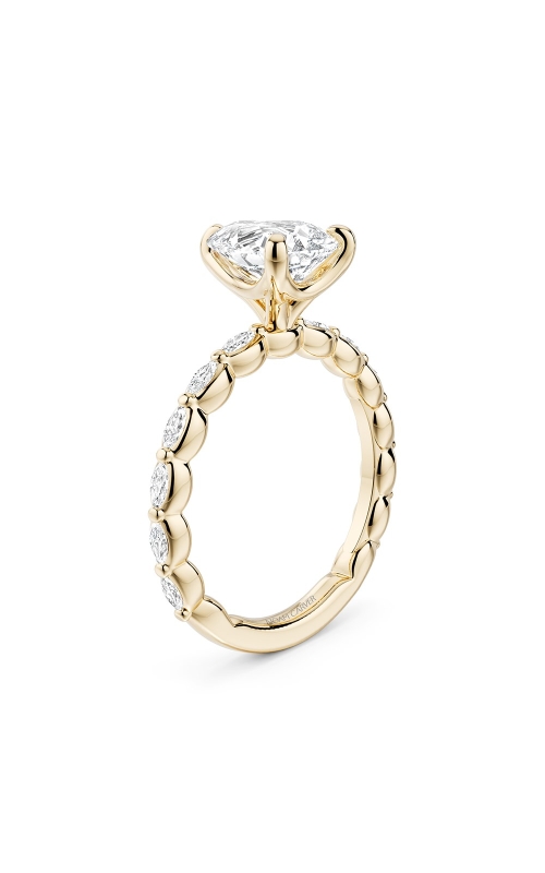 CrownRing  Engagement Ring LU018-04YM2-A