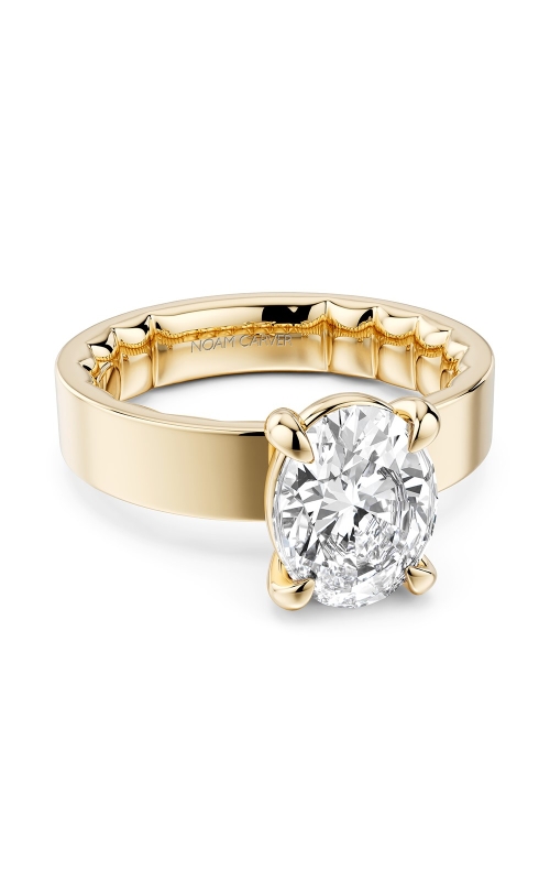 CrownRing  Engagement Ring LU021-02YM4-A