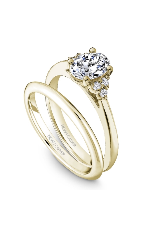 CrownRing  Engagement Ring R060-02YM-FCYA