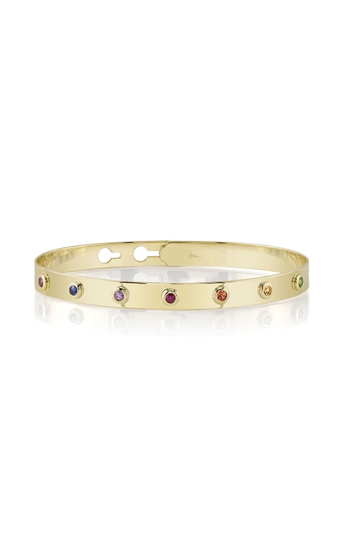 Shy Creation Bezel Set Multi Gemstone Bang