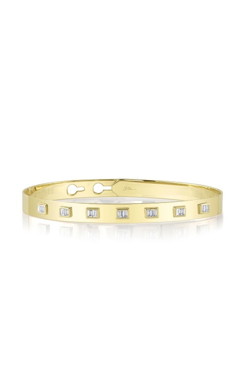 Shy Creation Bezel Set Baguette Diamond Ba