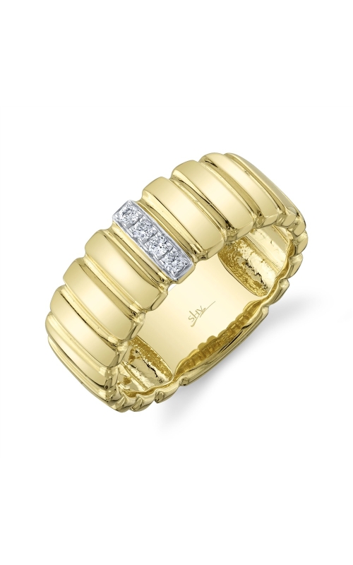 Shy Creation Bead Set Diamond Ring