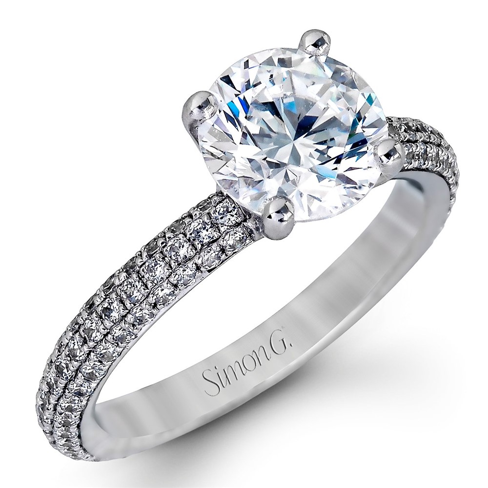 シモンページ Simon G Engagement Ring MR1907-SEMI | Solomon Brothers