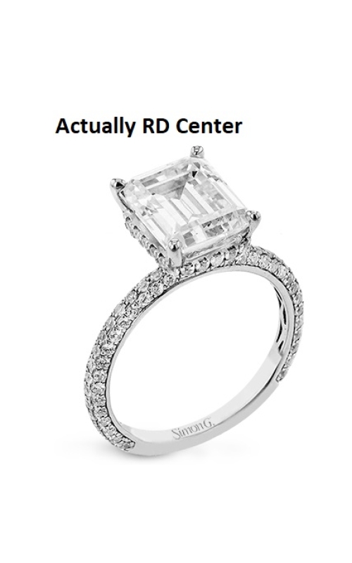Simon G  Engagement Ring LR3022-RD-SEMI