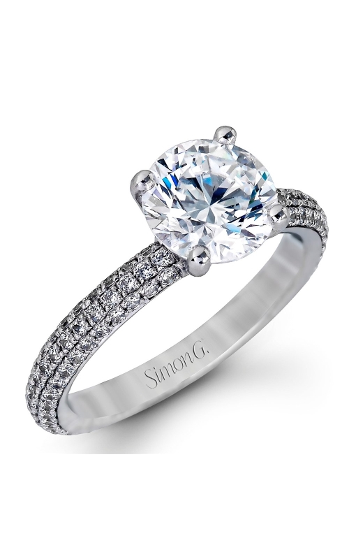 Simon G  Engagement Ring TR152-SEMI