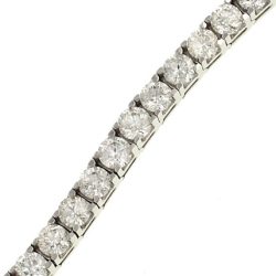 Round 4 Prong Set Diamond Tennis Bracelet 11.98cttw thumbnail 1