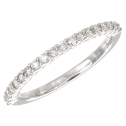 Solomon Brothers Collection Round Shared prong Set Diamond Wedding Band thumbnail 1