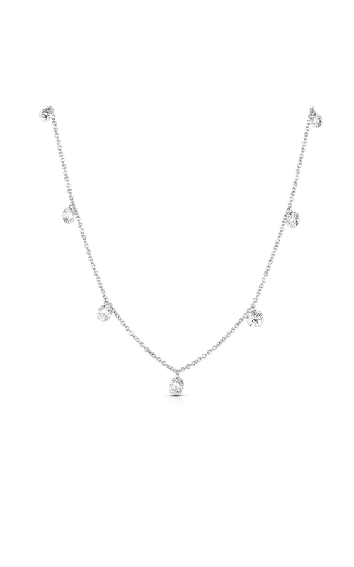 0.50cttw Floating 7 Stone Round Diamonds By the Yard 16