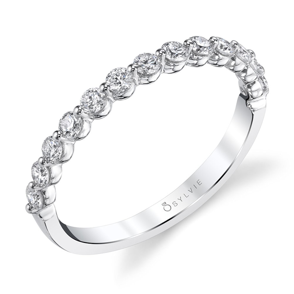 Sylvie  Wedding Band B1P13-0042/D4W