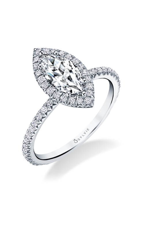 Sylvie  Engagement Ring S1793-034A4W10M