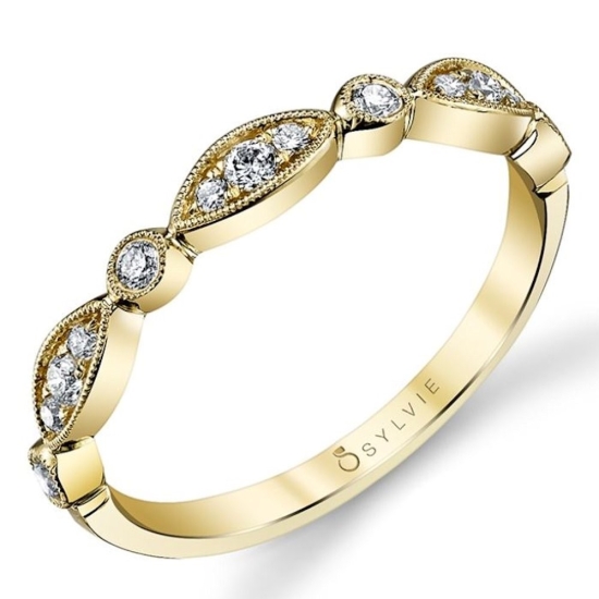 Sylvie  Wedding Band B0011-0022/D4Y