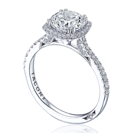 Tacori moissanite ring discount