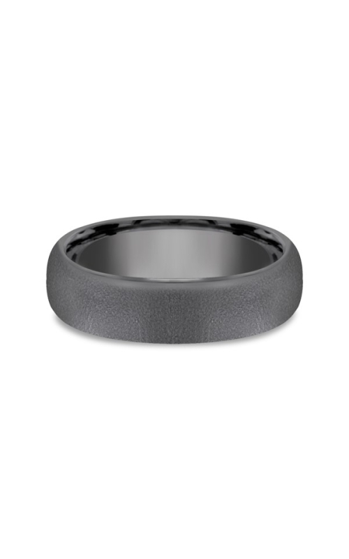 6.5mm Wire Brush Finish Tantalum Wedding Band