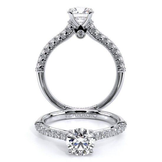 U prong engagement ring on sale