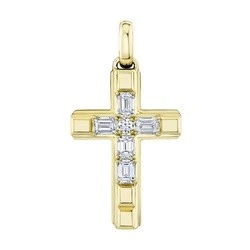 DIAMOND HOOP EARRING