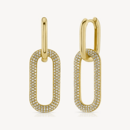 DIAMOND PAVE EARRING