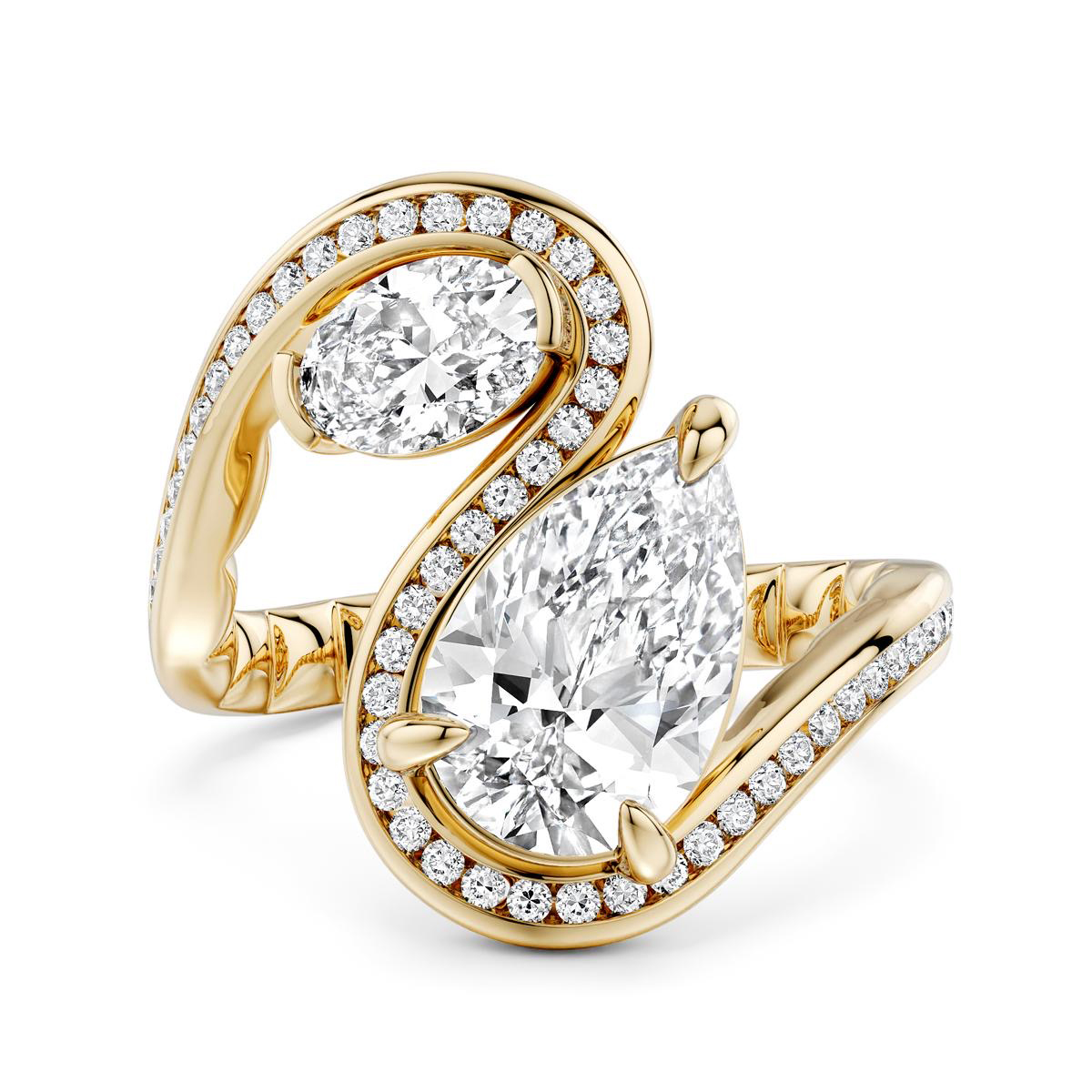 DIAMOND HOOP EARRING DIAMOND HOOP EARRING