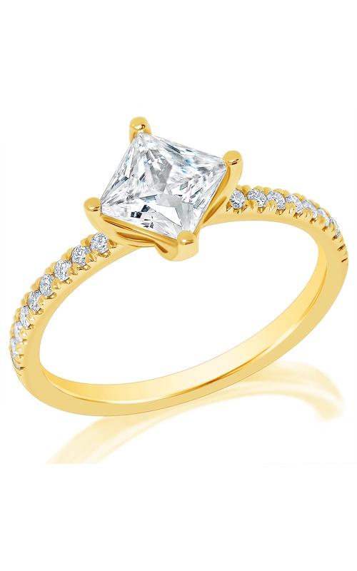 Double Halo Princess Ring